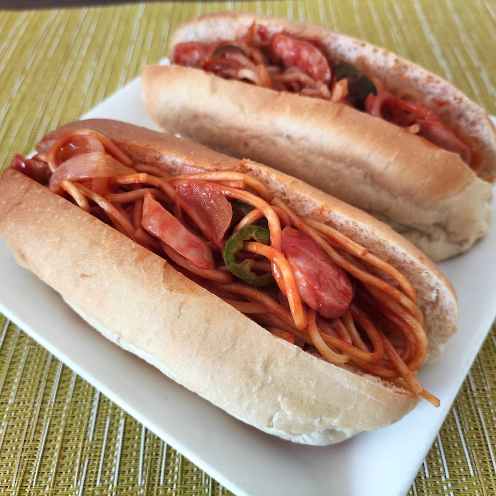No.66 ナポリタンコッペ　低糖質麺で作り比べ　低糖質コッペパンを使って - ココレクト